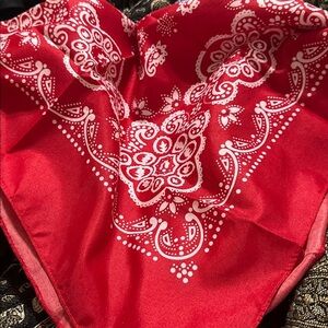 Red bandanna